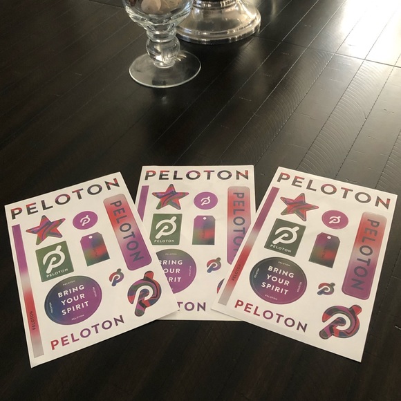 Peloton sticker sheets - Picture 1 of 2